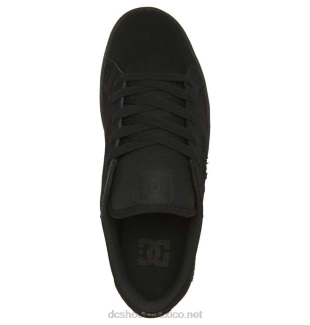 DC Shoes zapatos de delantero para hombre VGJFD485 negro
