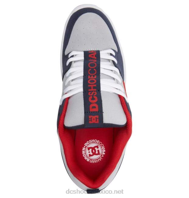 DC Shoes zapatos de hombre lynx zero skate jahmir marrón VGJFD4355 azul marino/gris