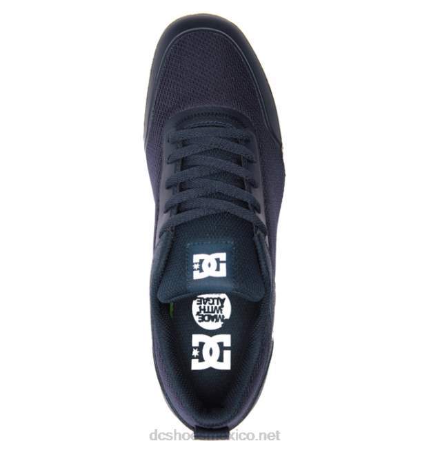 DC Shoes zapatos de transito para hombre VGJFD411 azul claro de luna/blanco