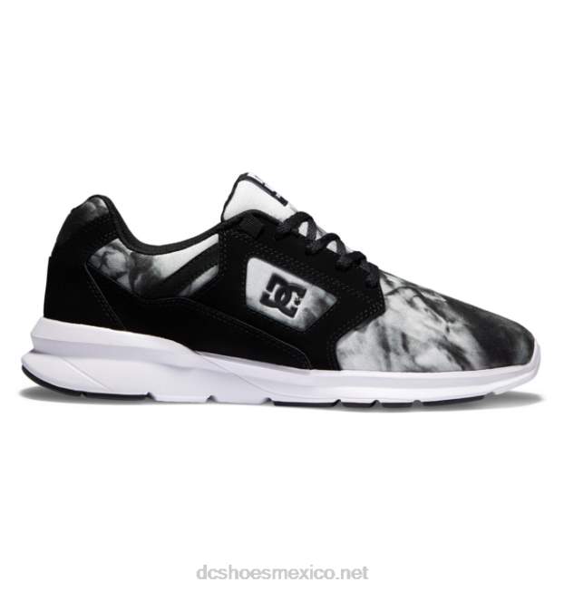 DC Shoes zapatos ligeros skyline para hombre VGJFD422 desvanecimiento blanco/negro
