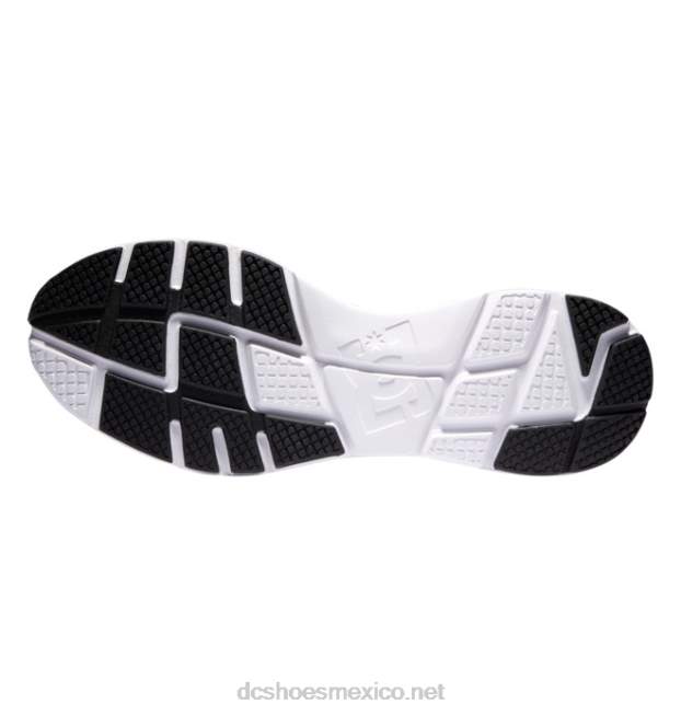 DC Shoes zapatos ligeros skyline para hombre VGJFD422 desvanecimiento blanco/negro