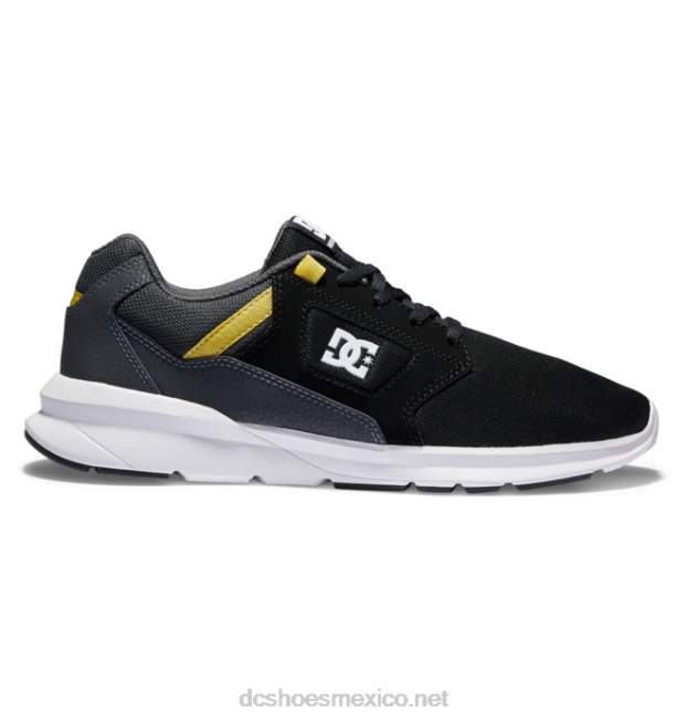 DC Shoes zapatos ligeros skyline para hombre VGJFD423 negro/gris/amarillo