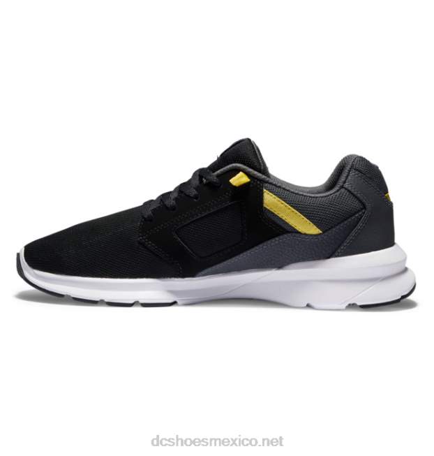 DC Shoes zapatos ligeros skyline para hombre VGJFD423 negro/gris/amarillo