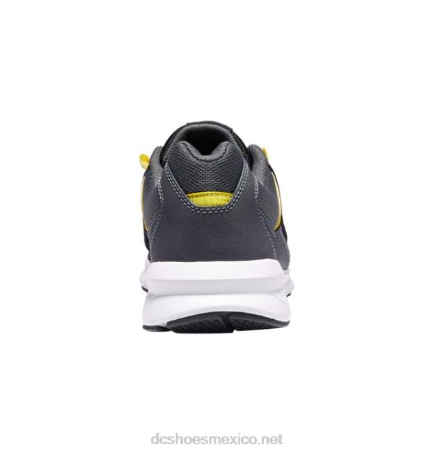 DC Shoes zapatos ligeros skyline para hombre VGJFD423 negro/gris/amarillo