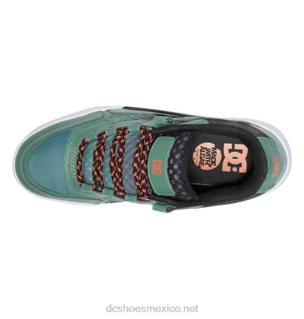 DC Shoes zapatos métricos dc para hombre VGJFD4347 verde oliva/negro