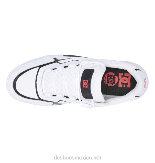 DC Shoes zapatos métricos de hombre VGJFD4329 blanco negro