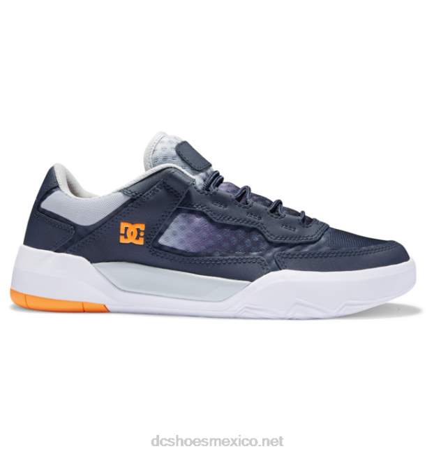 DC Shoes zapatos métricos de hombre VGJFD4346 dc azul marino/naranja