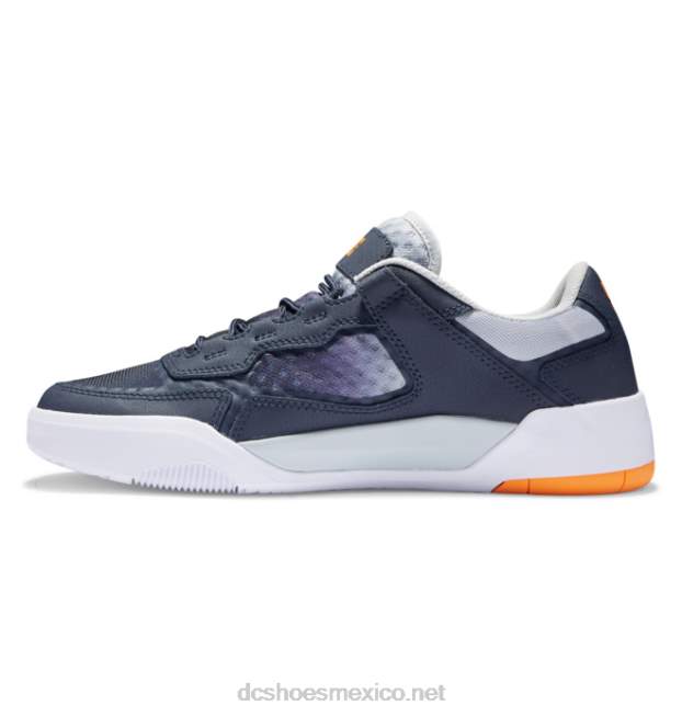 DC Shoes zapatos métricos de hombre VGJFD4346 dc azul marino/naranja