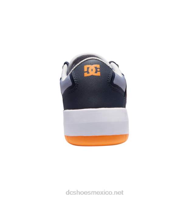 DC Shoes zapatos métricos de hombre VGJFD4346 dc azul marino/naranja