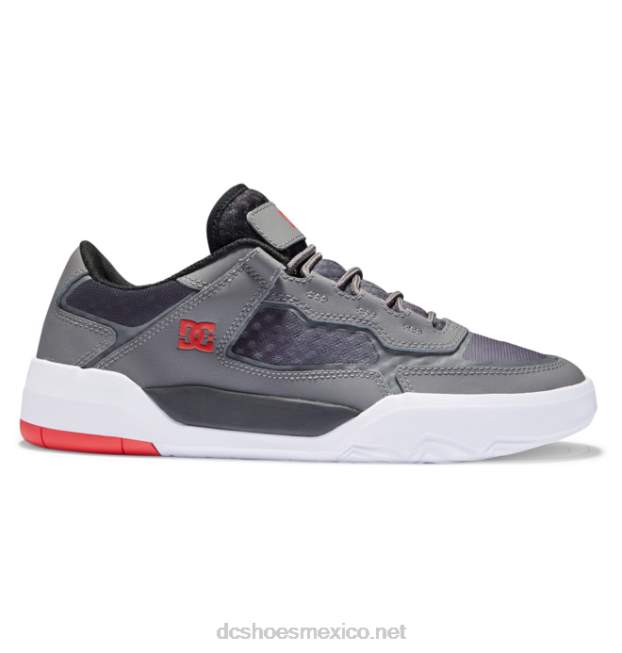 DC Shoes zapatos métricos de hombre VGJFD4351 gris/negro/rojo