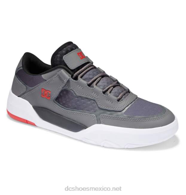 DC Shoes zapatos métricos de hombre VGJFD4351 gris/negro/rojo