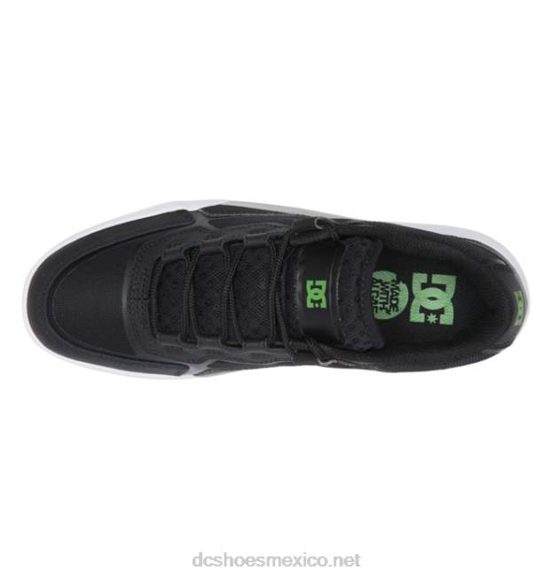 DC Shoes zapatos métricos de hombre VGJFD449 negro/gris/verde