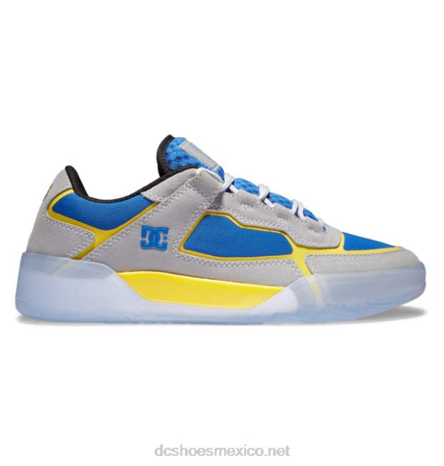 DC Shoes zapatos métricos hongo x dc para hombre VGJFD4348 gris/azul/amarillo