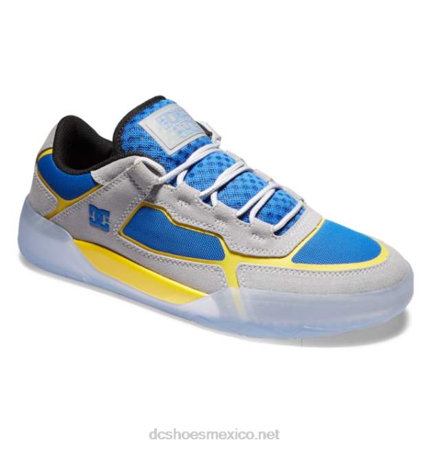 DC Shoes zapatos métricos hongo x dc para hombre VGJFD4348 gris/azul/amarillo
