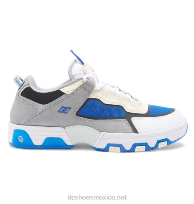 DC Shoes zapatos métricos shanahan para hombre VGJFD416 gris/blanco/azul