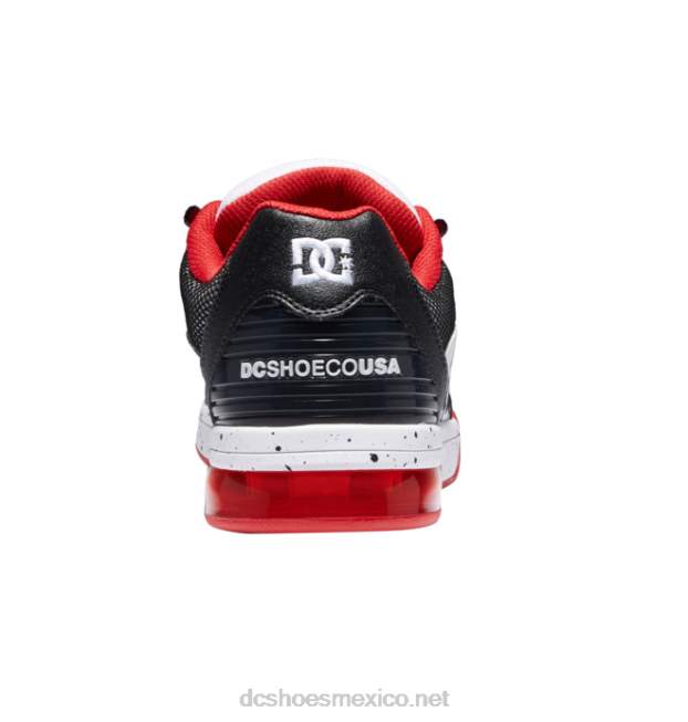 DC Shoes zapatos polivalentes hombre VGJFD4142 blanco/negro/rojo atlético