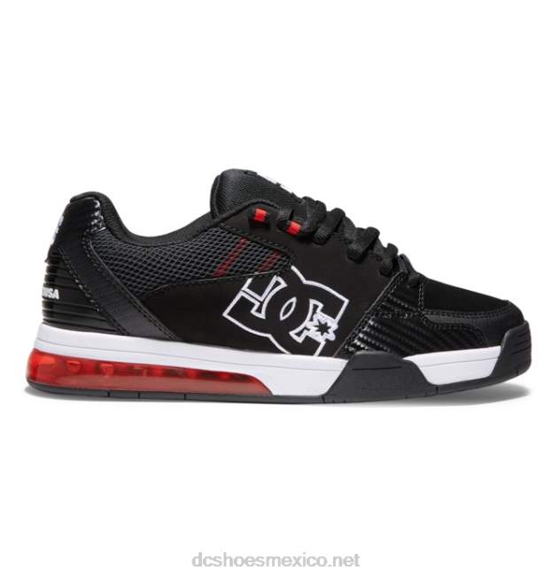 DC Shoes zapatos polivalentes hombre VGJFD4311 negro/blanco/rojo deportivo
