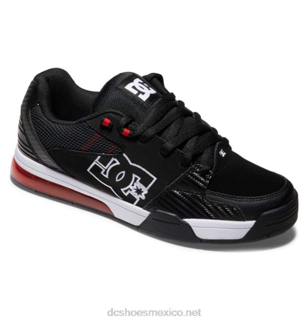 DC Shoes zapatos polivalentes hombre VGJFD4311 negro/blanco/rojo deportivo