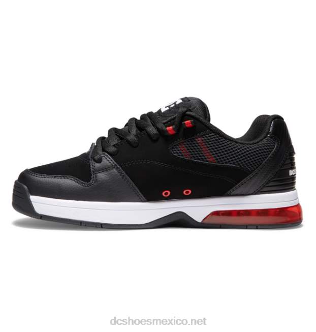 DC Shoes zapatos polivalentes hombre VGJFD4311 negro/blanco/rojo deportivo