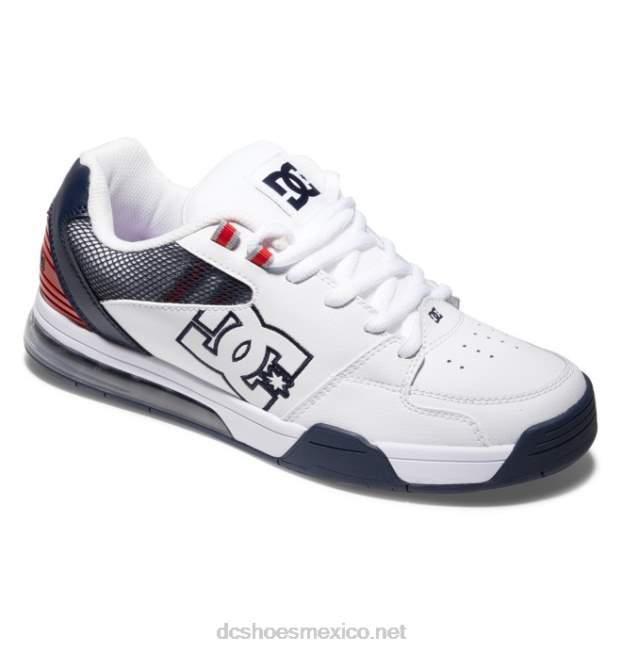 DC Shoes zapatos polivalentes hombre VGJFD4312 blanco/rojo/azul