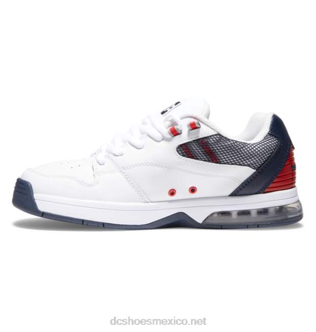 DC Shoes zapatos polivalentes hombre VGJFD4312 blanco/rojo/azul