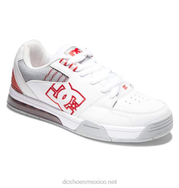 DC Shoes zapatos polivalentes hombre VGJFD4383 blanco/gris/rojo