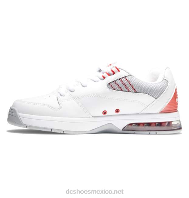 DC Shoes zapatos polivalentes hombre VGJFD4383 blanco/gris/rojo