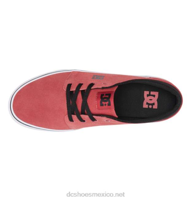 DC Shoes zapatos trase de ante hombre VGJFD4226 color rojo oscuro