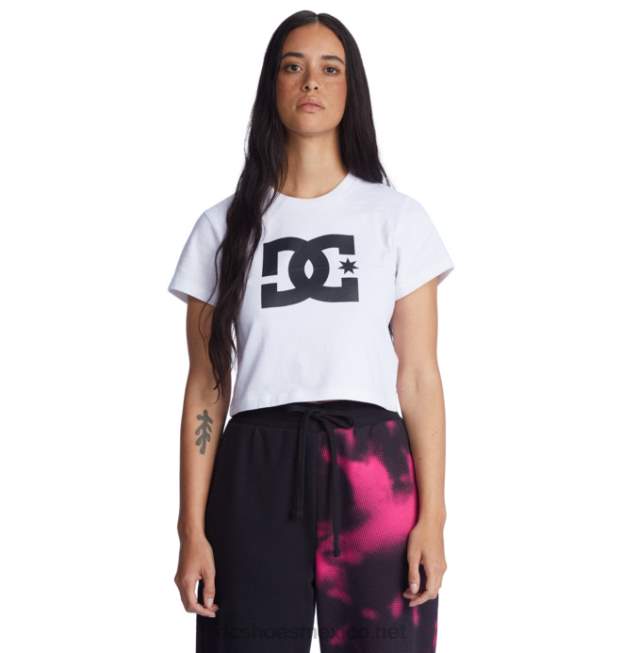 DC Shoes camiseta corta de mujer dc star VGJFD4472 blanco