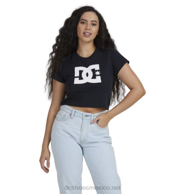 DC Shoes camiseta corta de mujer dc star VGJFD4495 negro