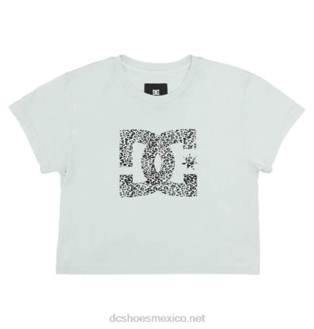 DC Shoes camiseta recortada para bebé con relleno de estrella de dc para mujer VGJFD4486 Lavado ácido con agua helada