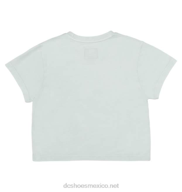 DC Shoes camiseta recortada para bebé con relleno de estrella de dc para mujer VGJFD4486 Lavado ácido con agua helada