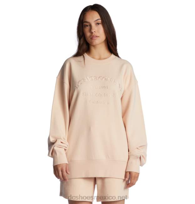 DC Shoes sudadera fin de semana mujer VGJFD4482 bronceado crema
