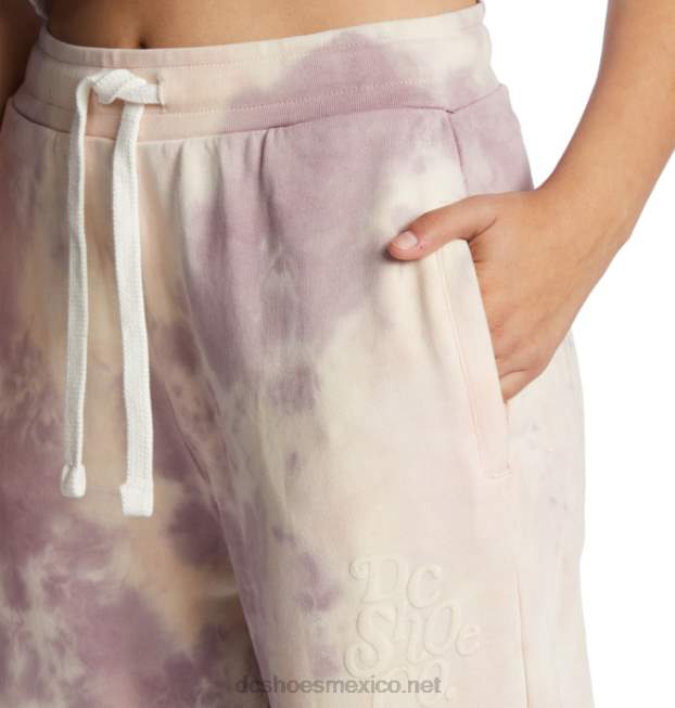 DC Shoes joggers descoloridos de mujer VGJFD4487 tinte de verano