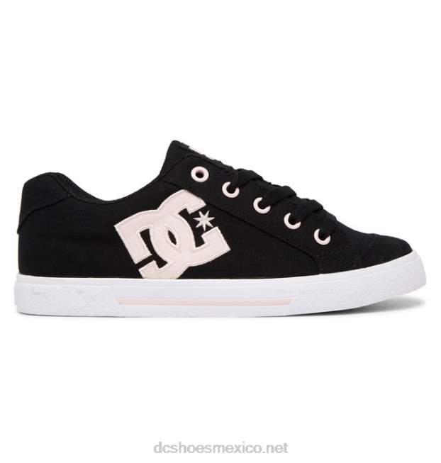 DC Shoes zapatos chelsea mujer VGJFD4446 negro/rosa