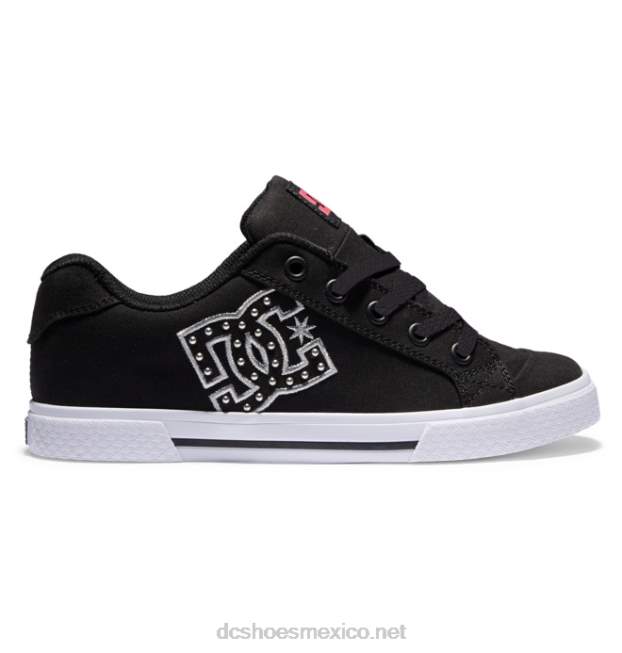 DC Shoes zapatos chelsea mujer VGJFD4458 negro/cebra