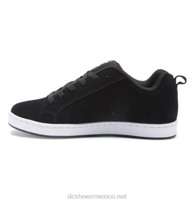 DC Shoes zapatos de corte graffik para mujer VGJFD4438 plantilla en blanco y negro