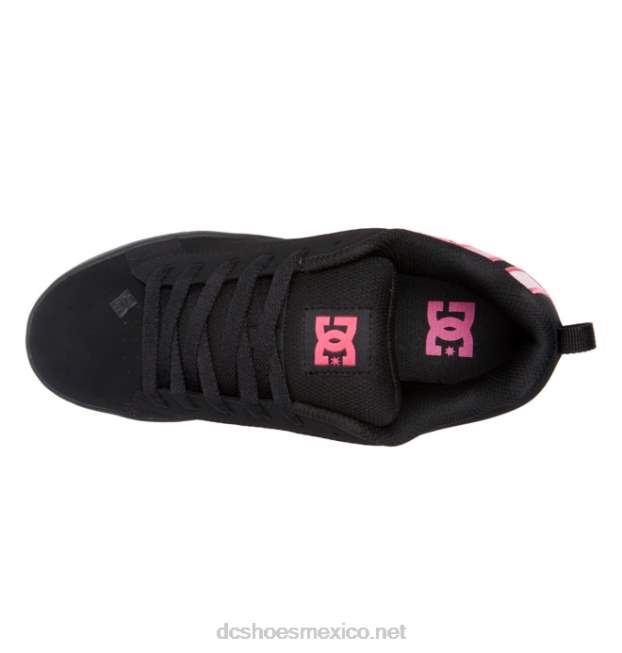 DC Shoes zapatos de corte graffik para mujer VGJFD4441 degradado negro