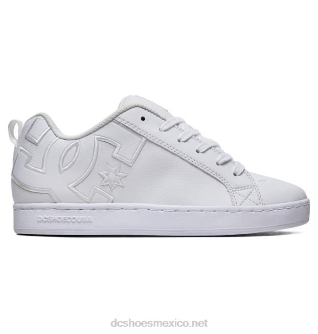 DC Shoes zapatos de corte graffik para mujer VGJFD4442 blanco