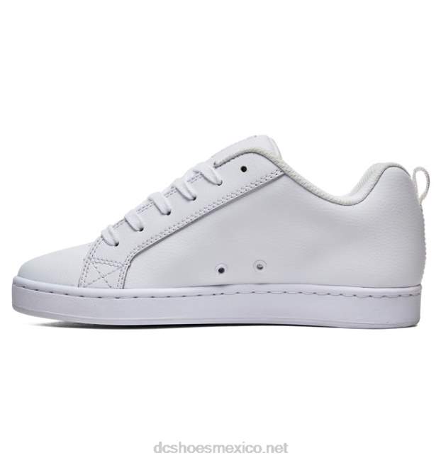 DC Shoes zapatos de corte graffik para mujer VGJFD4442 blanco