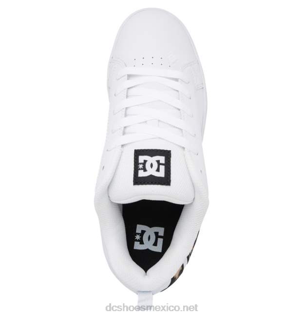 DC Shoes zapatos de corte graffik para mujer VGJFD4443 estampado de leopardo