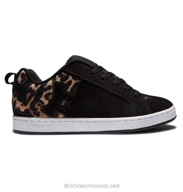 DC Shoes zapatos de corte graffik para mujer VGJFD4445 impresión en blanco/negro/negro