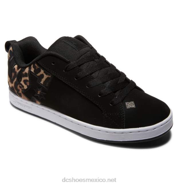 DC Shoes zapatos de corte graffik para mujer VGJFD4445 impresión en blanco/negro/negro