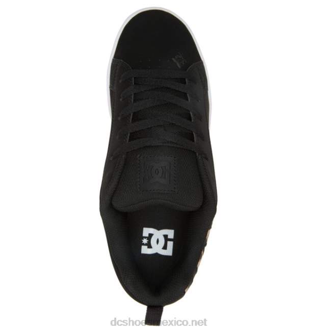 DC Shoes zapatos de corte graffik para mujer VGJFD4445 impresión en blanco/negro/negro
