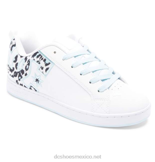 DC Shoes zapatos de corte graffik para mujer VGJFD4450 impresión del guepardo