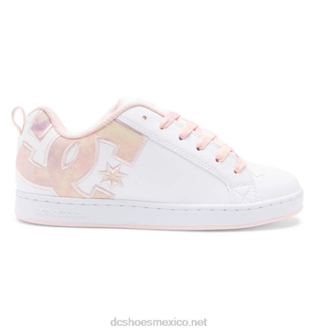DC Shoes zapatos de corte graffik para mujer VGJFD4451 helado de durazno
