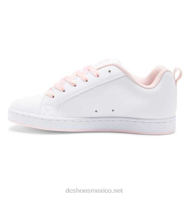 DC Shoes zapatos de corte graffik para mujer VGJFD4451 helado de durazno