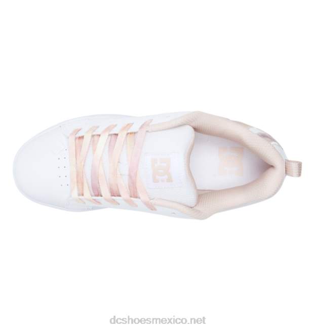 DC Shoes zapatos de corte graffik para mujer VGJFD4451 helado de durazno