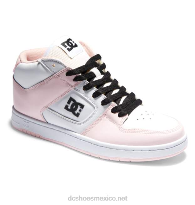 DC Shoes manteca 4 mid - zapatillas de caña media para mujer VGJFD4475 Rosa claro