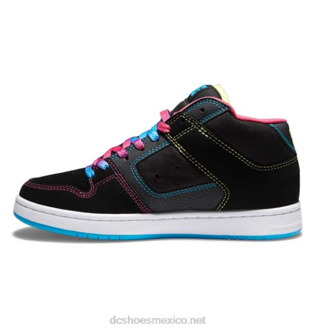 DC Shoes manteca 4 mid - zapatillas de caña media para mujer VGJFD4477 negro/multi
